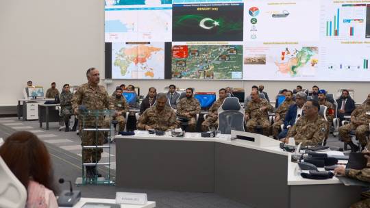 01-11-2023, Islamabad: CJCSC visit of NEOC